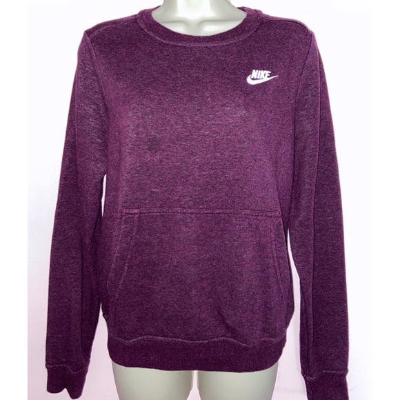 Nike Tops - Nike Crewneck Sweatshirt Dark Purple
